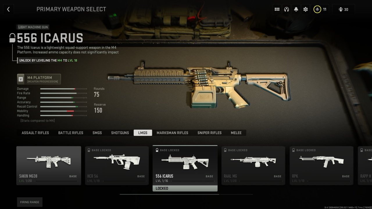 cod advanced warfare gun list