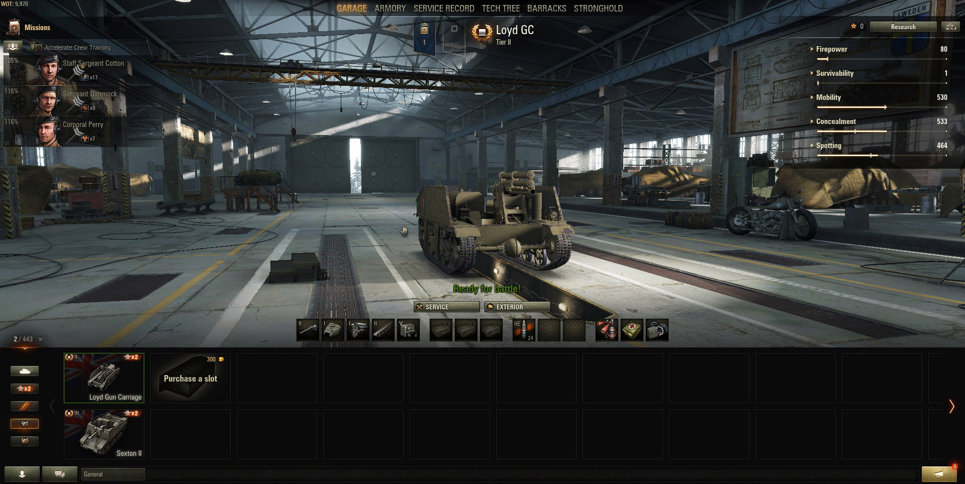 The Loyd Gun Carriage's chassis is extremely similar to that of the Renault FT.