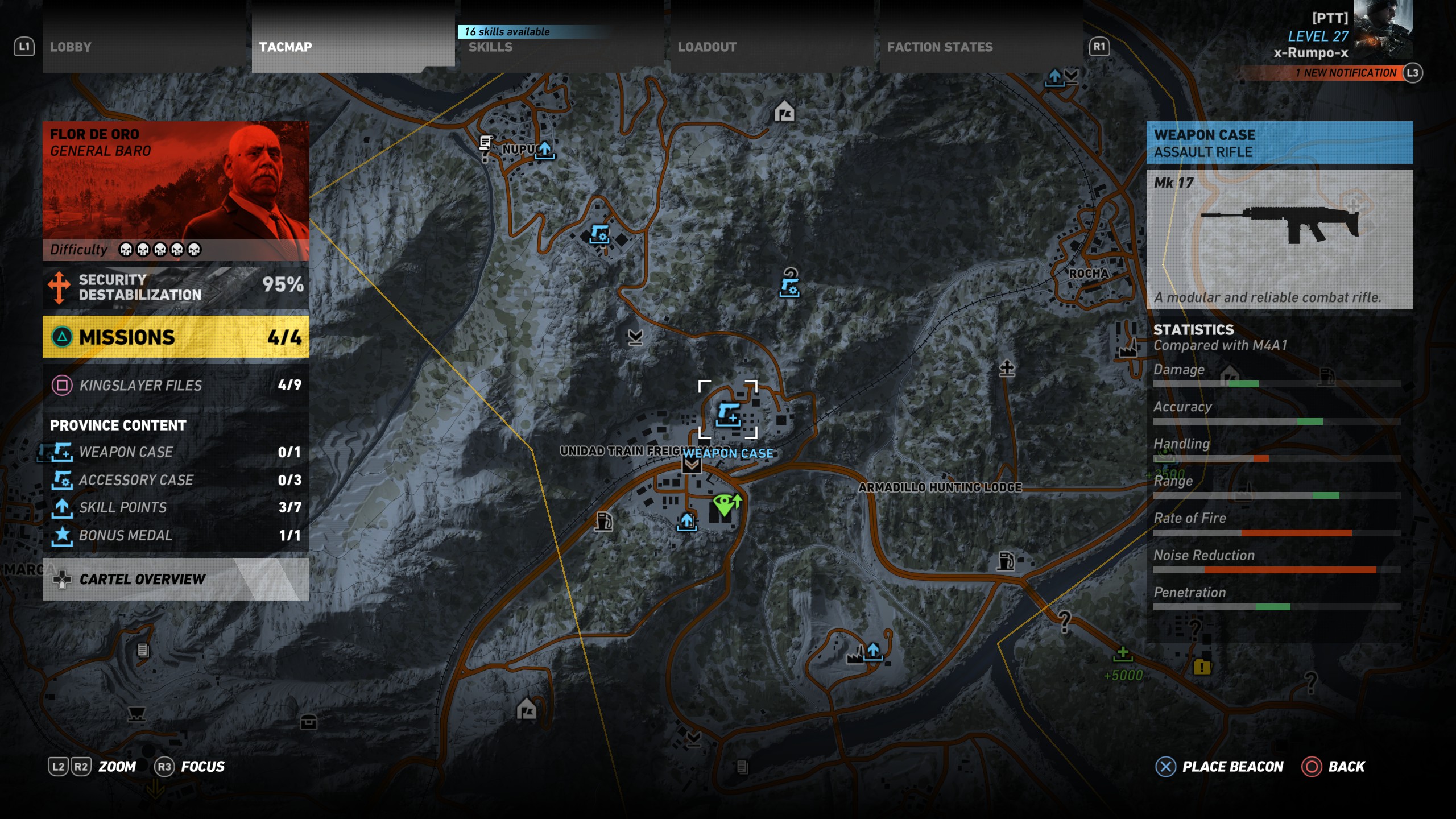 ghost recon wildlands mp7 location