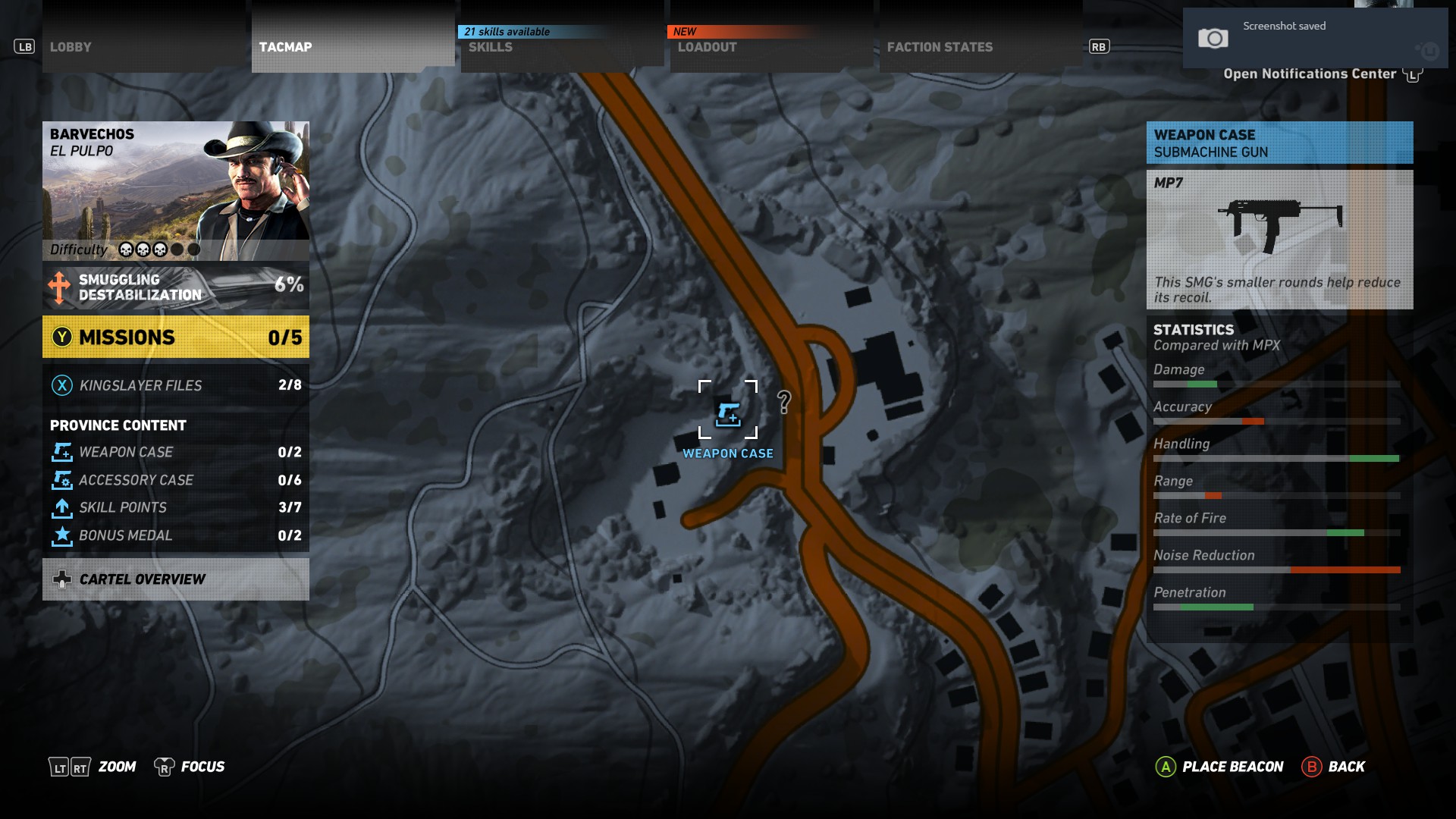 MP7 locations image 2 - Where to find the MP7 in Ghost Recon Wildlands