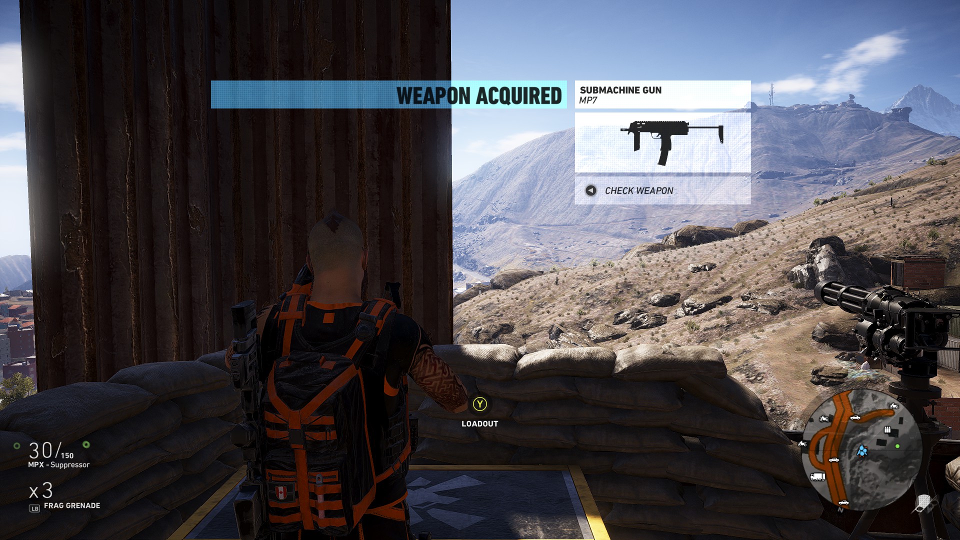 The MP7 in Ghost Recon Wildlands