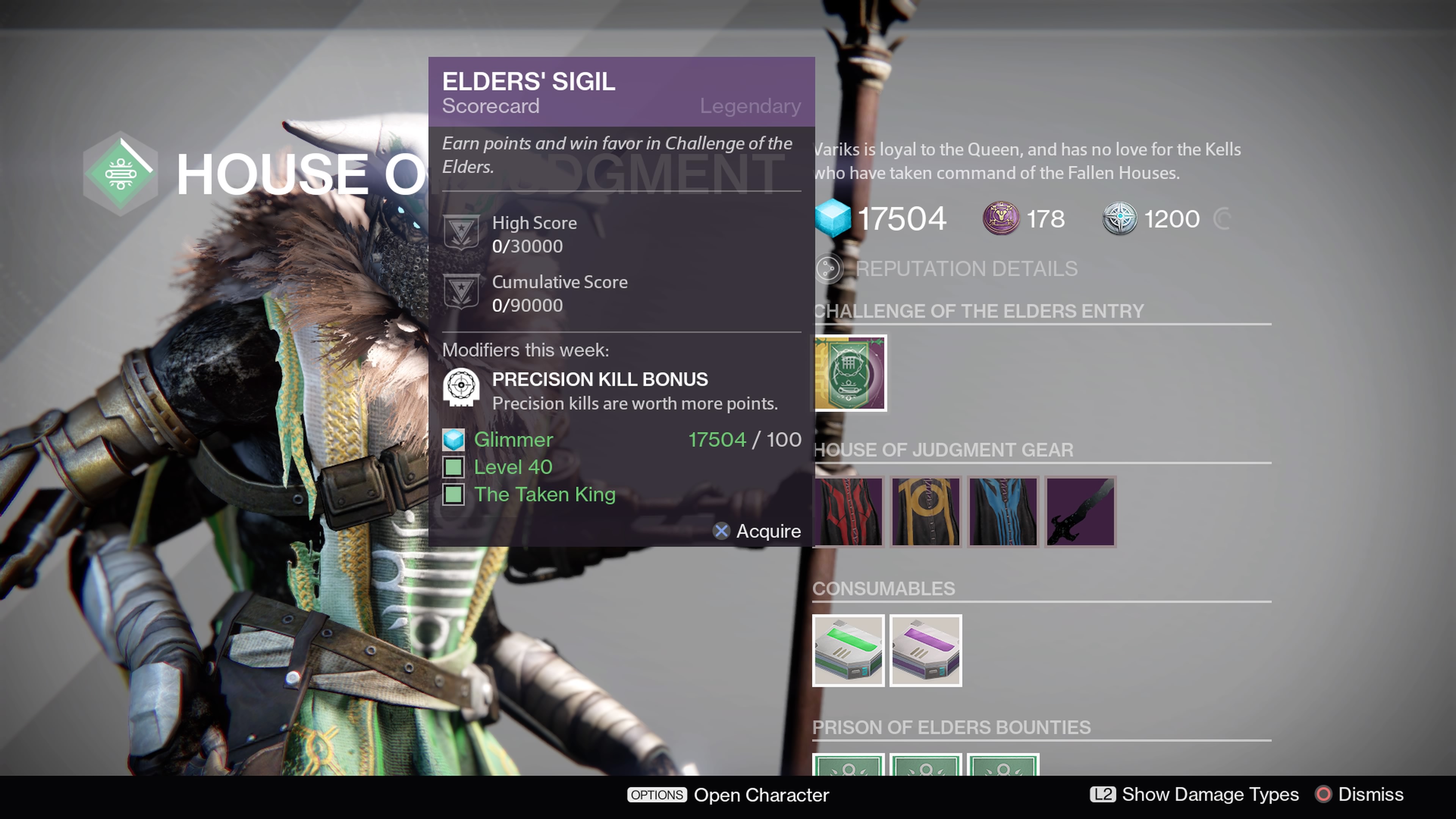 Grab the Elders' Sigil and complete the the Challenge of Elders