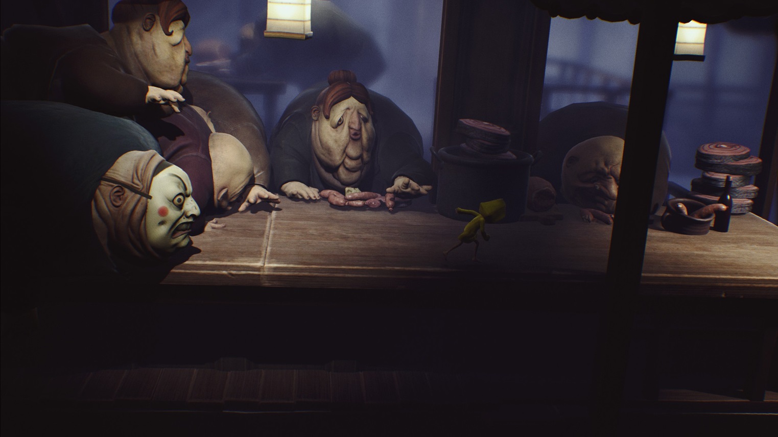 Один маленький ночной секрет. Little Nightmares жируны.