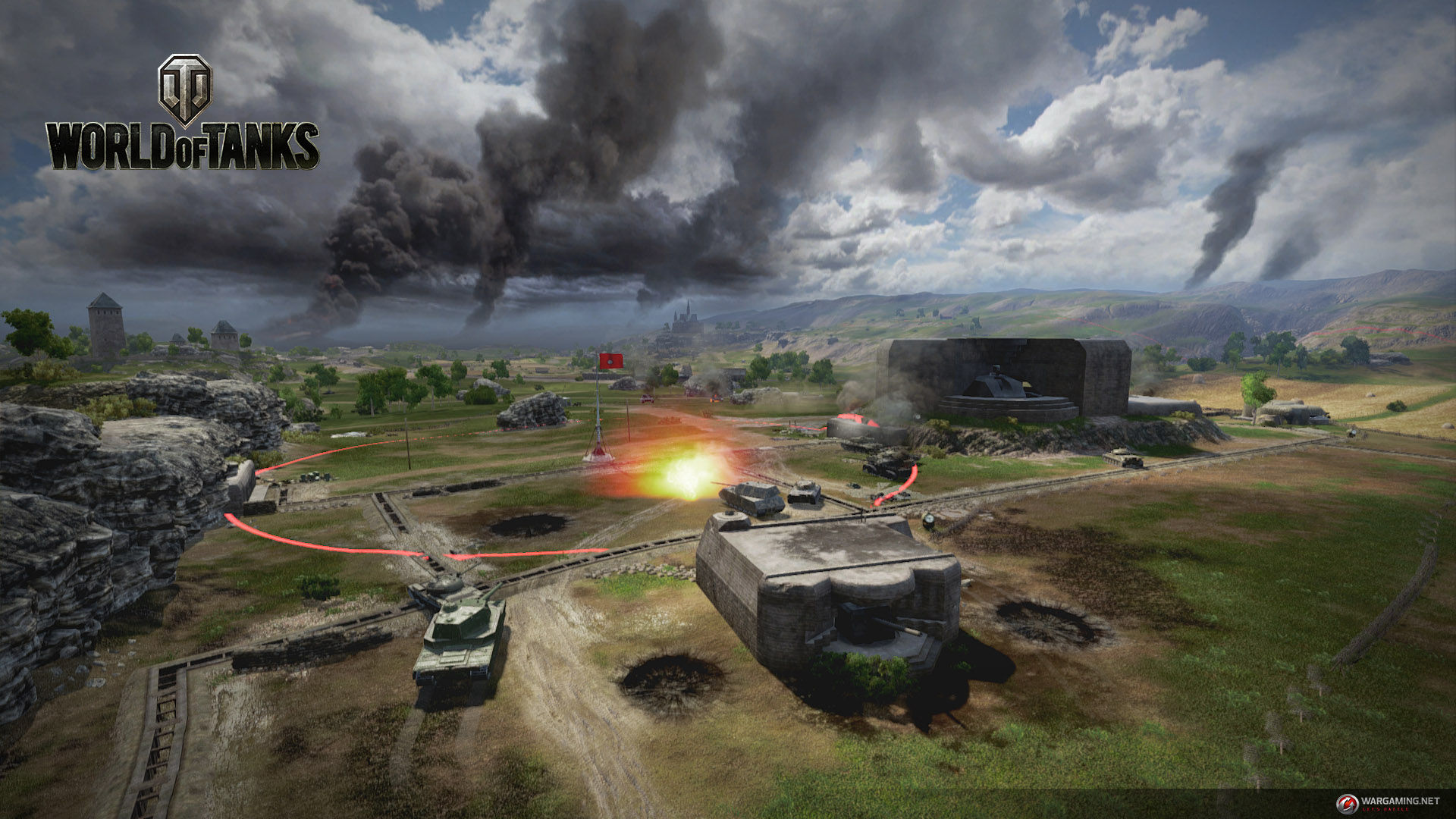 Check Out These Screenshots of World of Tanks' Frontline Mode