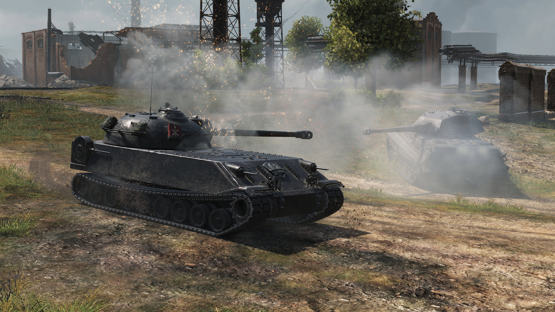 A Light or Medium tank can use their speed to quickly get behind the Chrysler and punish its weak rear armor.