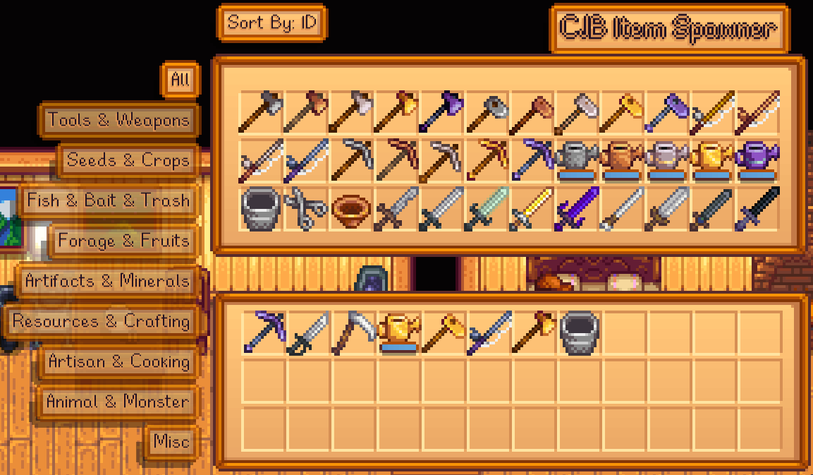 stardew valley save editor mining level