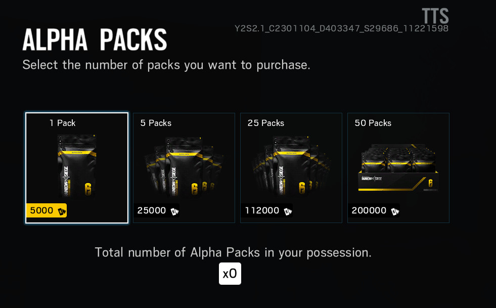 Rainbow Six Siege Alpha Packs Now Available On All Platforms Allgamers