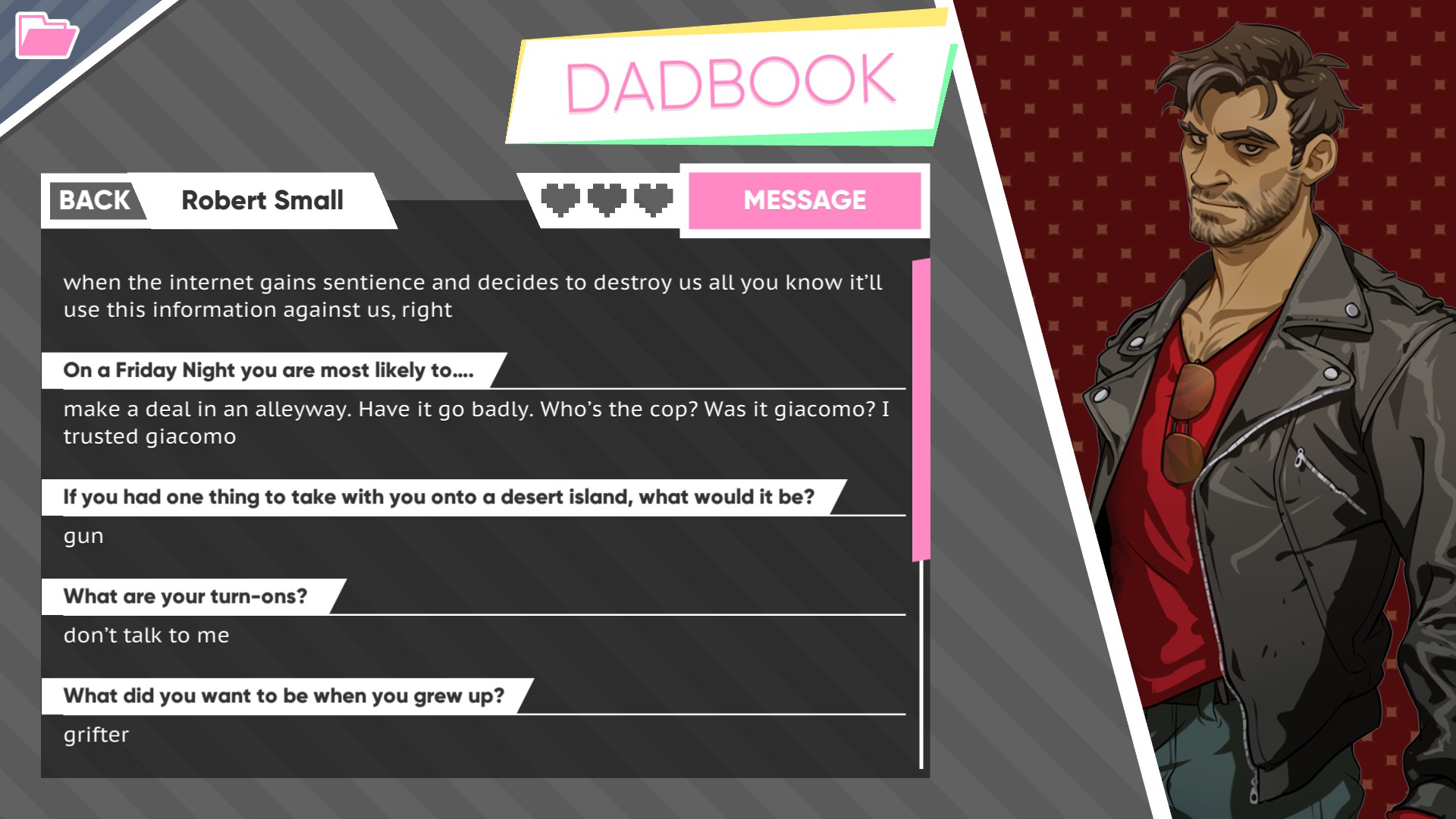 Dream Daddy How To Get Roberts Ending All S Rank Date Choices 6583