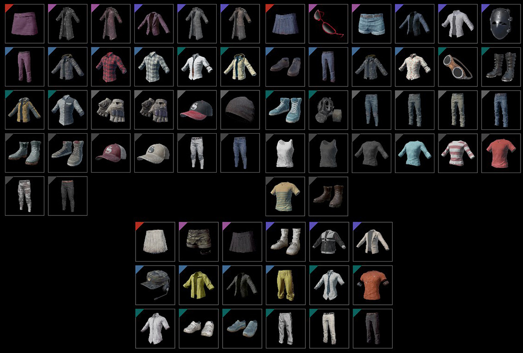 pubg clothes buy