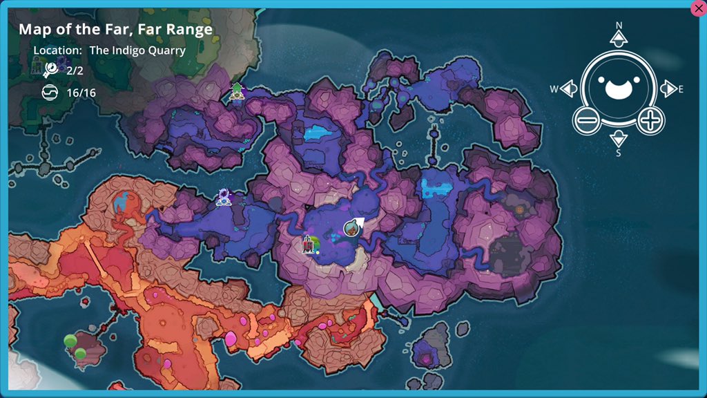 Indigo Quarry Map Node - All map node locations