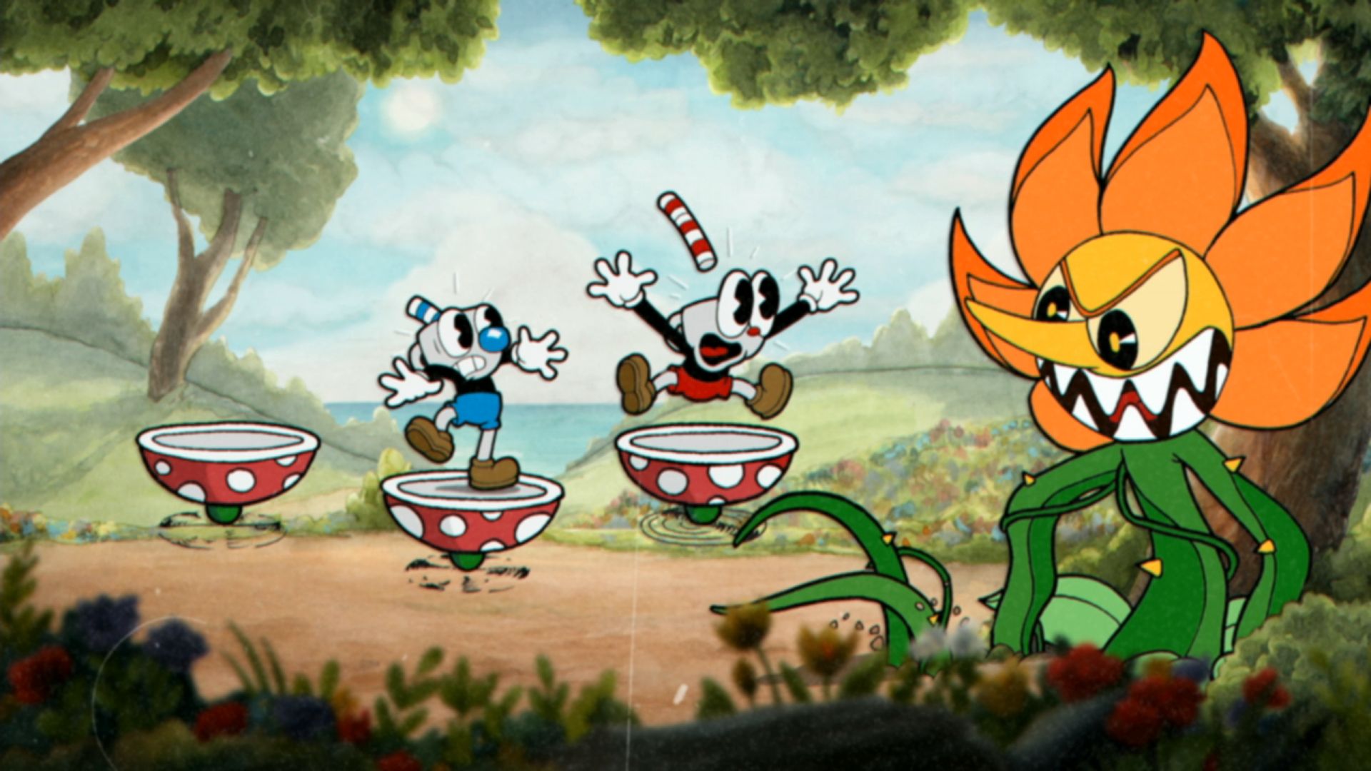 does cuphead have online co op