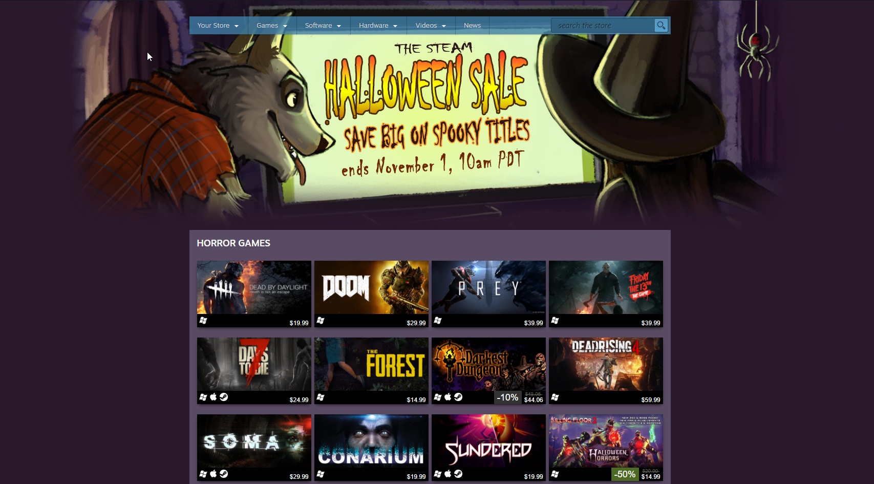 Halloween sales on steam фото 26