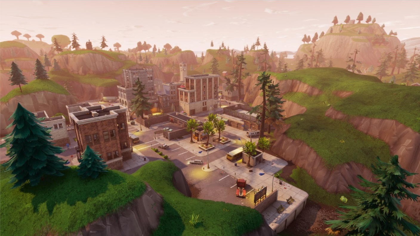 the fortnite battle royale map is getting a new poi that will look something like this - fortnite stat net