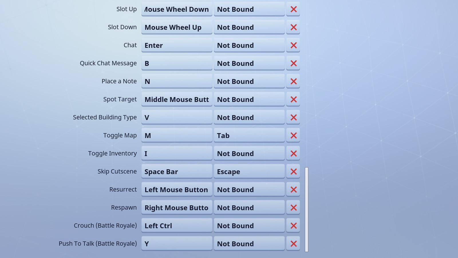 best mac controls for fortnite