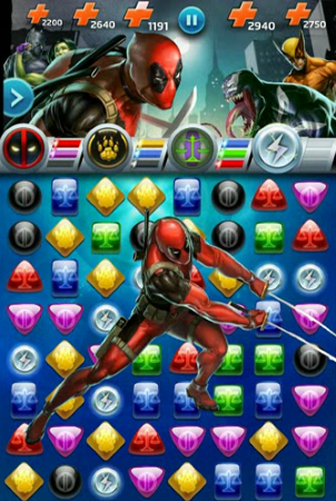 © Marvel Puzzle Quest / D3 Publisher / Fair Use