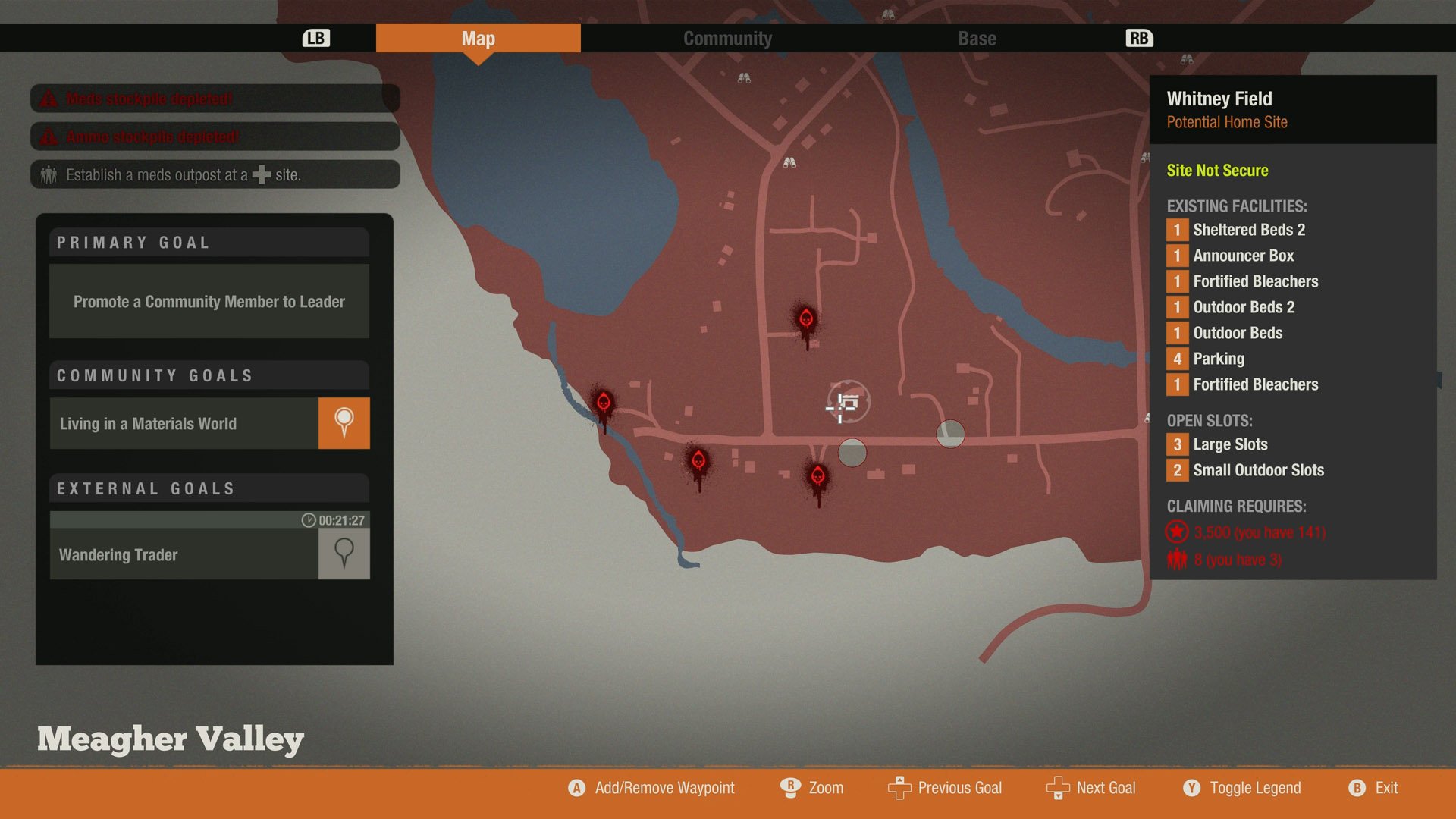 State of decay 2 providence ridge карта