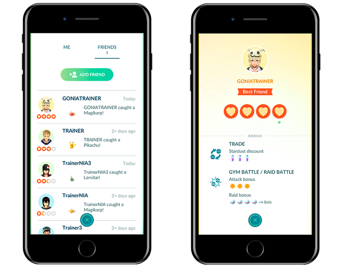 How to add friends in Pokémon GO