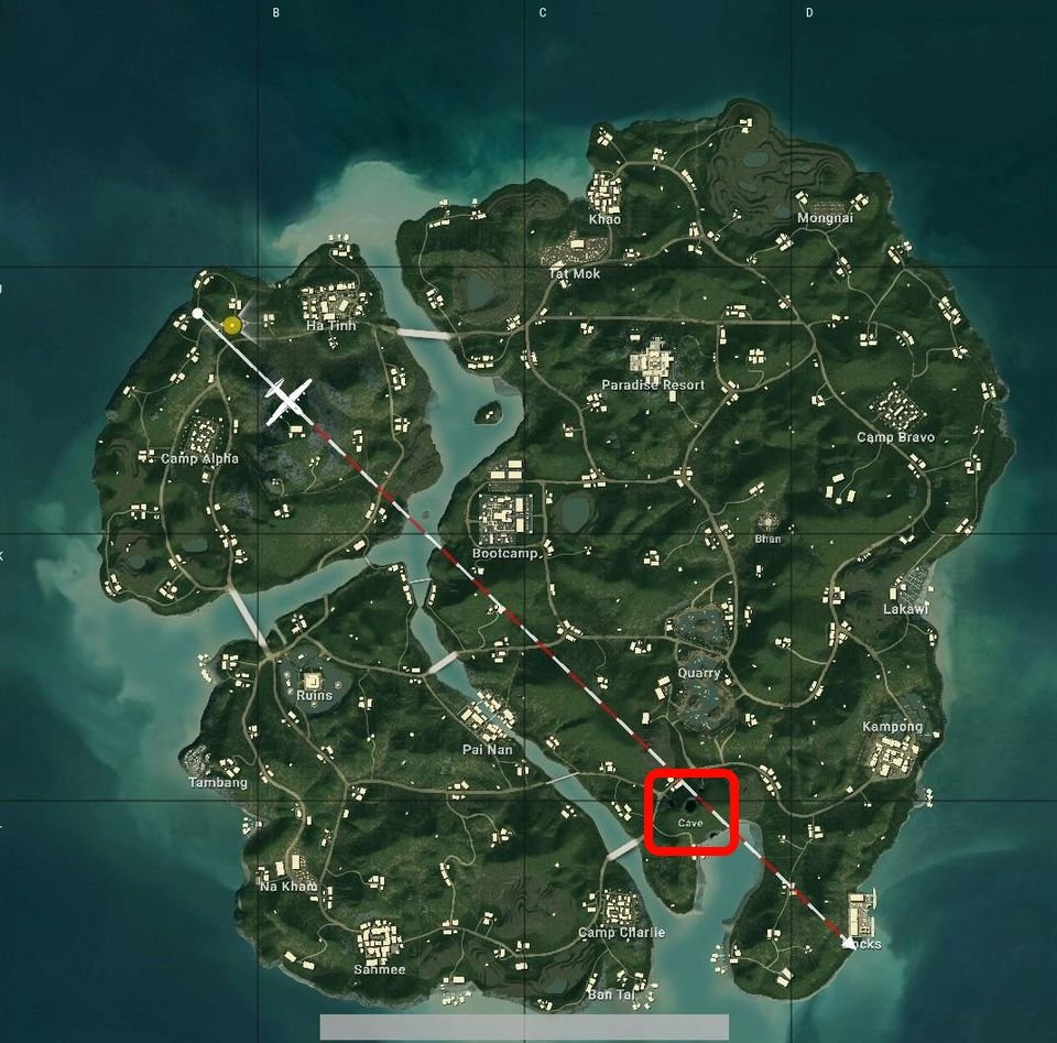 Pubg Sanhok Map Cave 