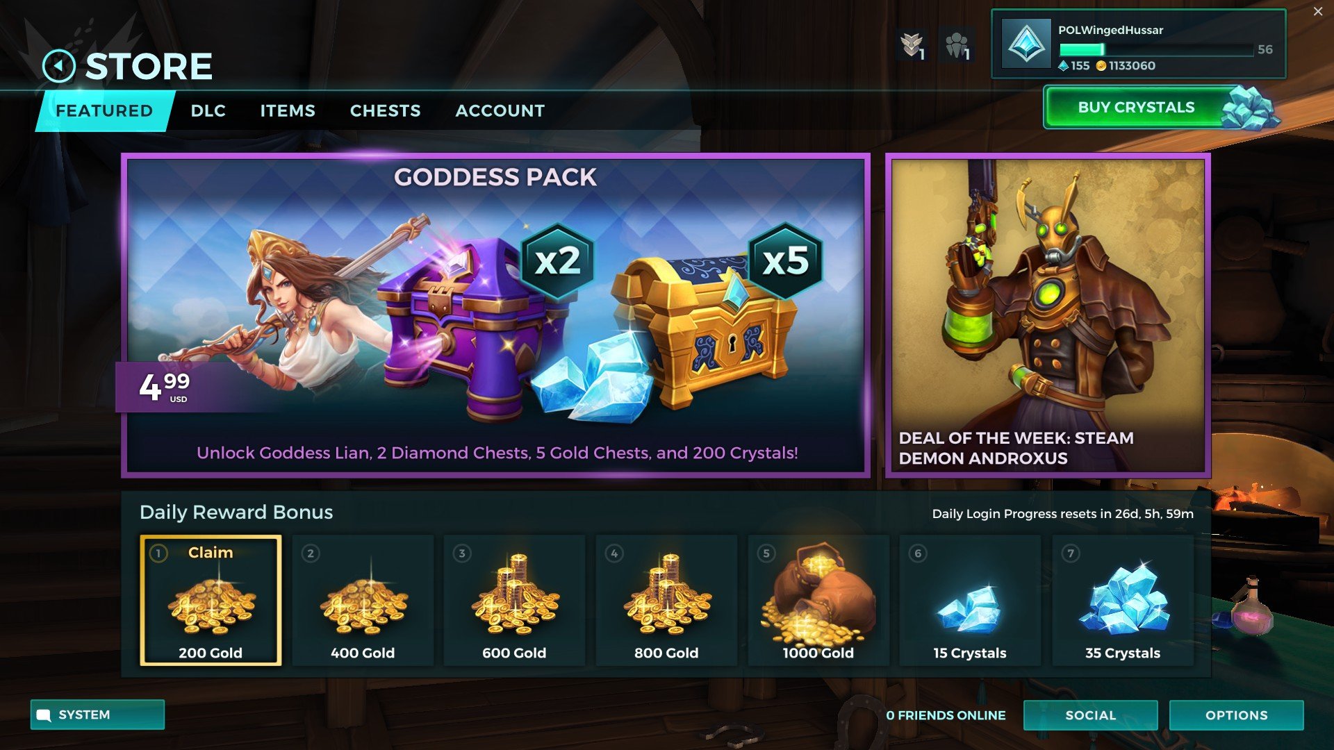 paladins daily champions unlock rez studios hi