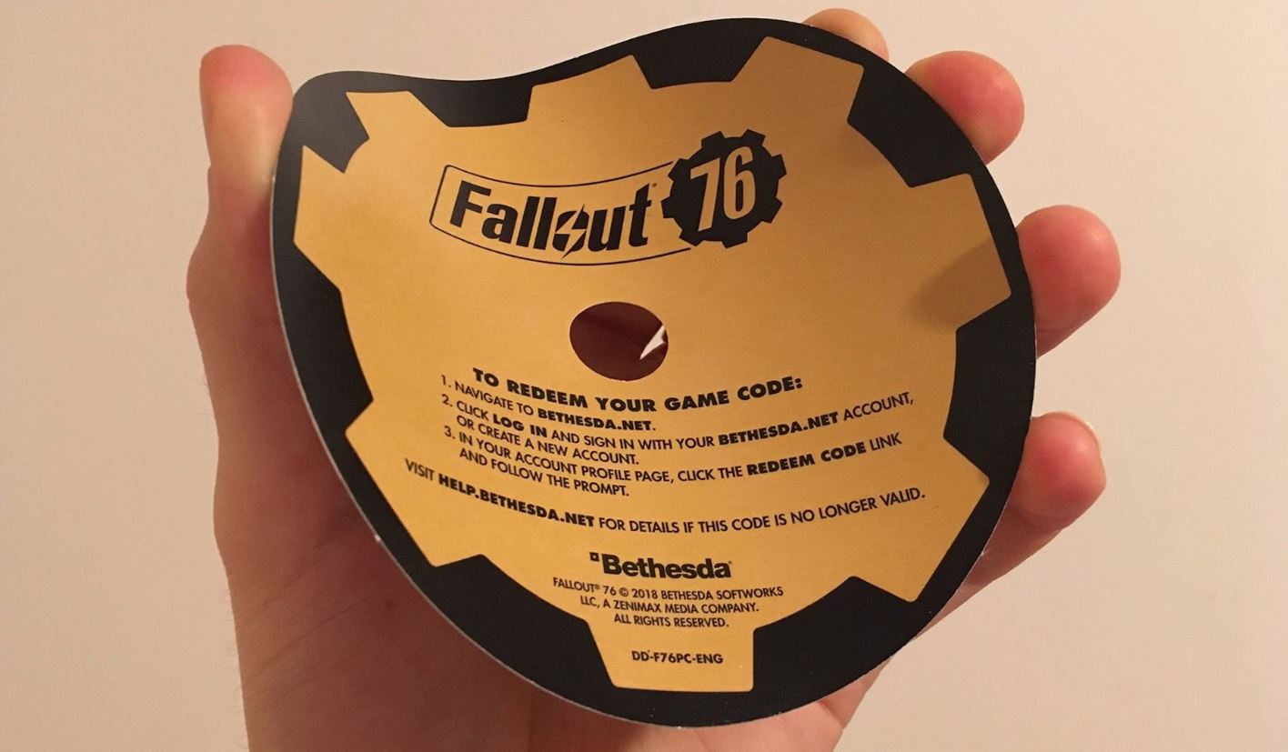 fallout 76 download size vs disk