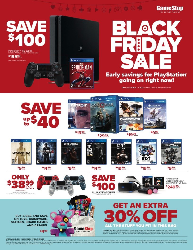 gamestop black friday 2018 nintendo switch