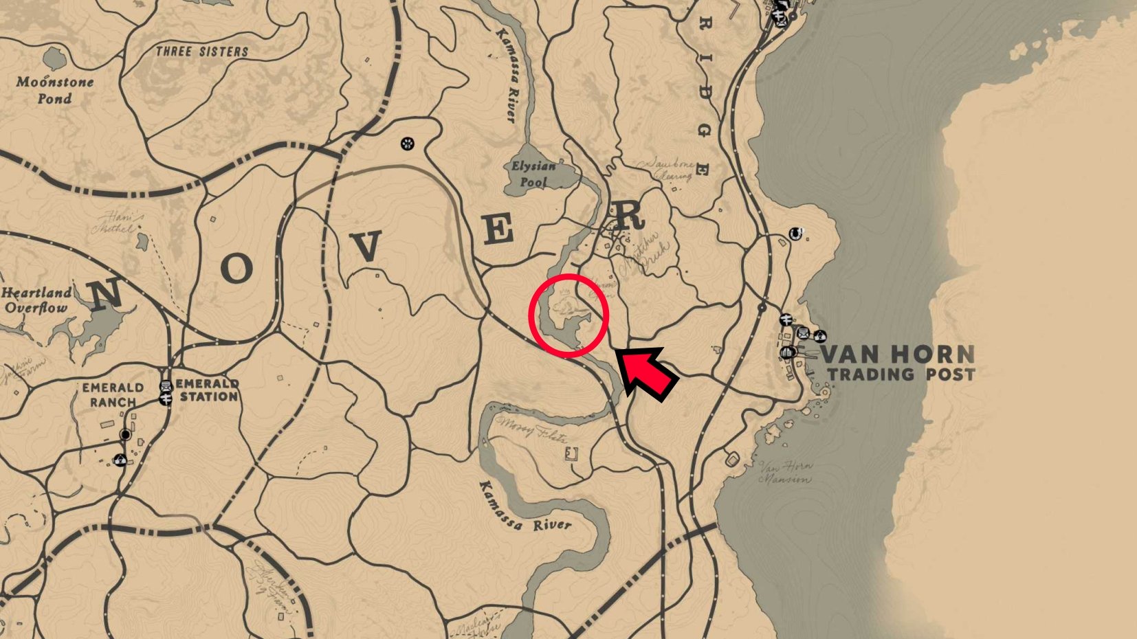 Where to find beavers in RDR2