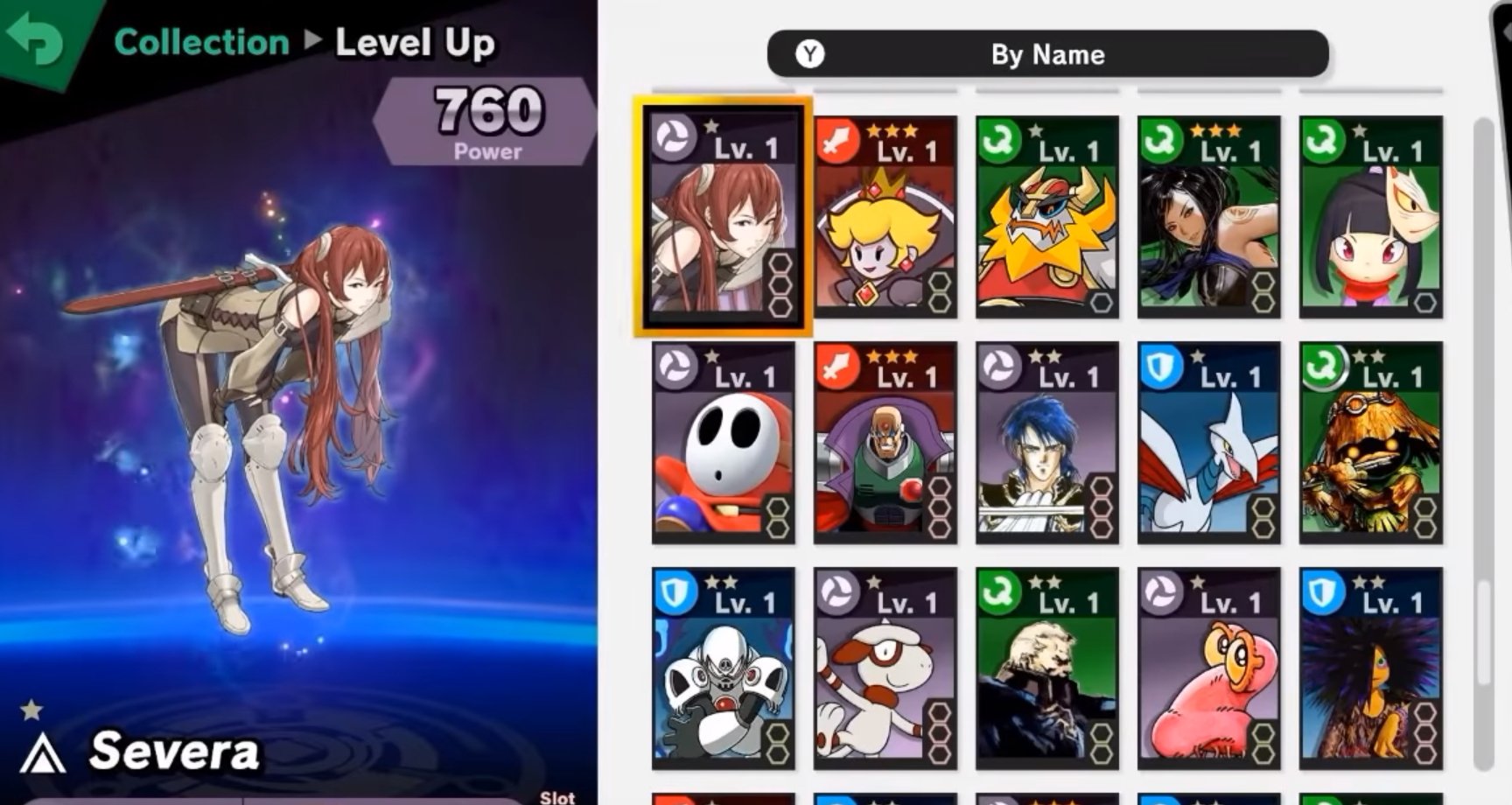 Super Smash Bros Ultimate Spirits List 8621