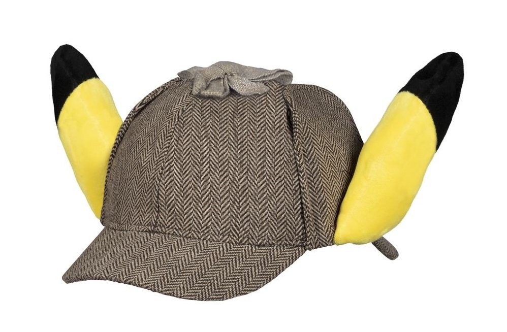 You can even purchase a Detective Pikachu hat complete with stuffed Pikachu ears.