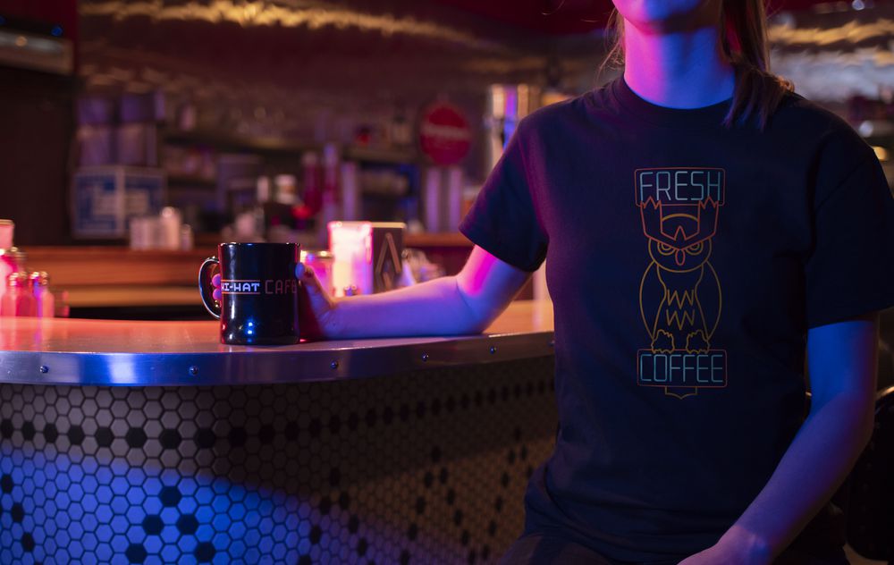 You can grab Detective Pikachu apparel including a Hi-Hat Cafe shirt and Noctowl 