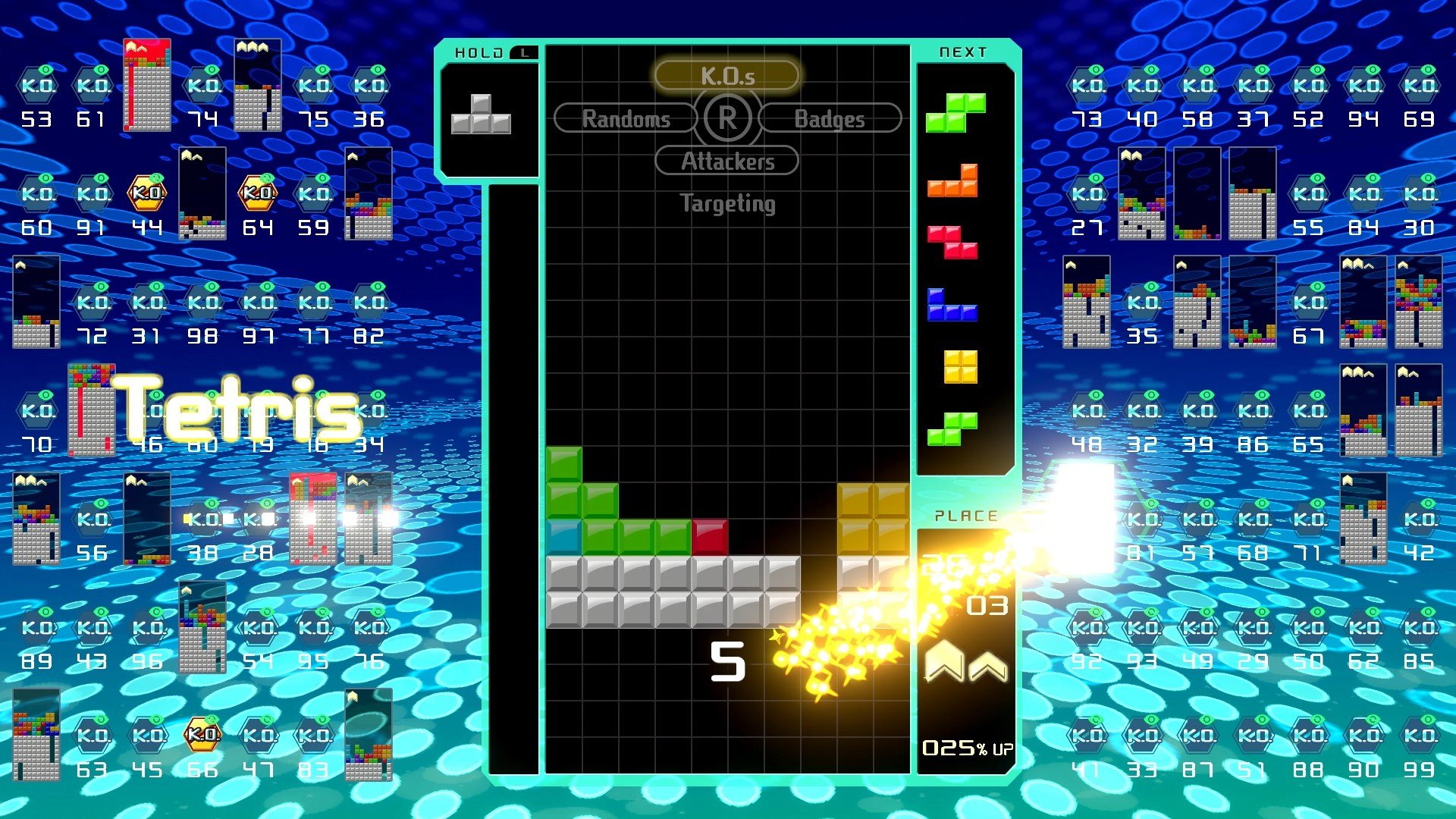 How badges work in Tetris 99 | AllGamers