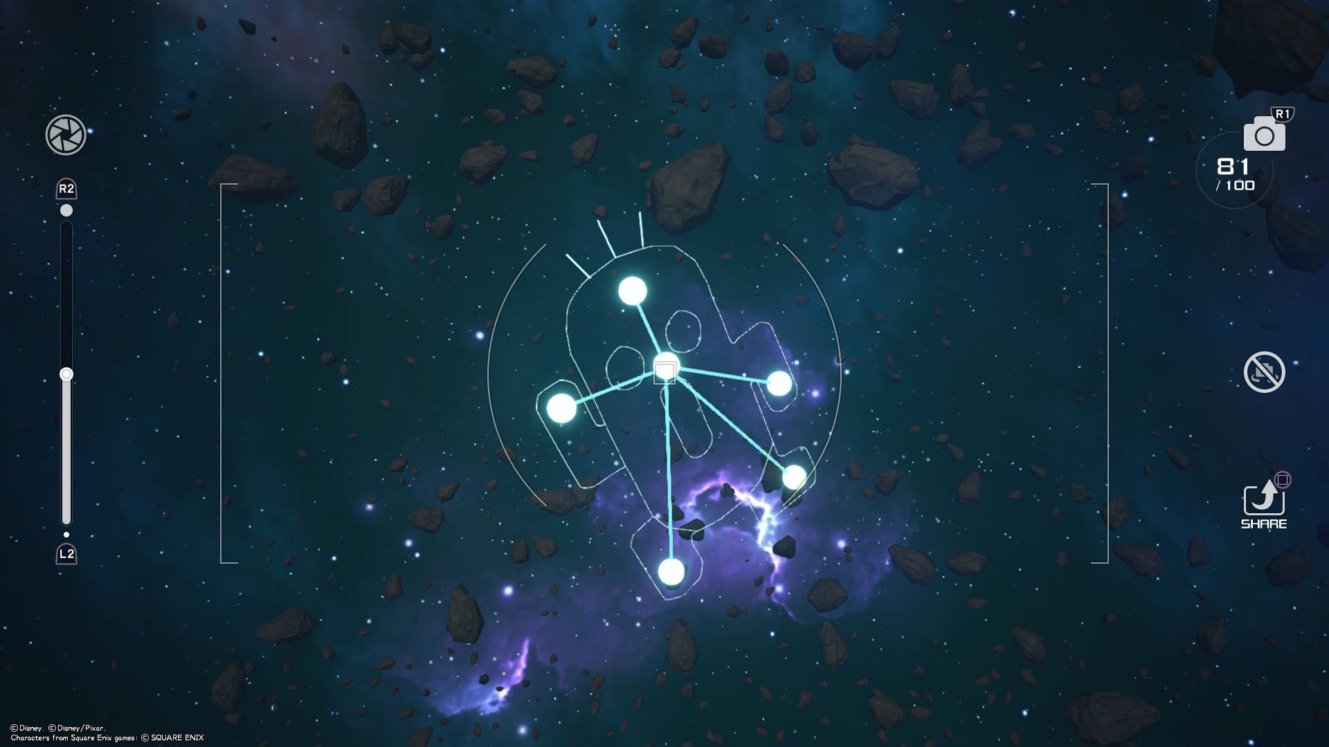 The Cactuar Constellation is located near the Kingdom of Corona world in the Starlight Way galaxy of Kingdom Hearts 3.