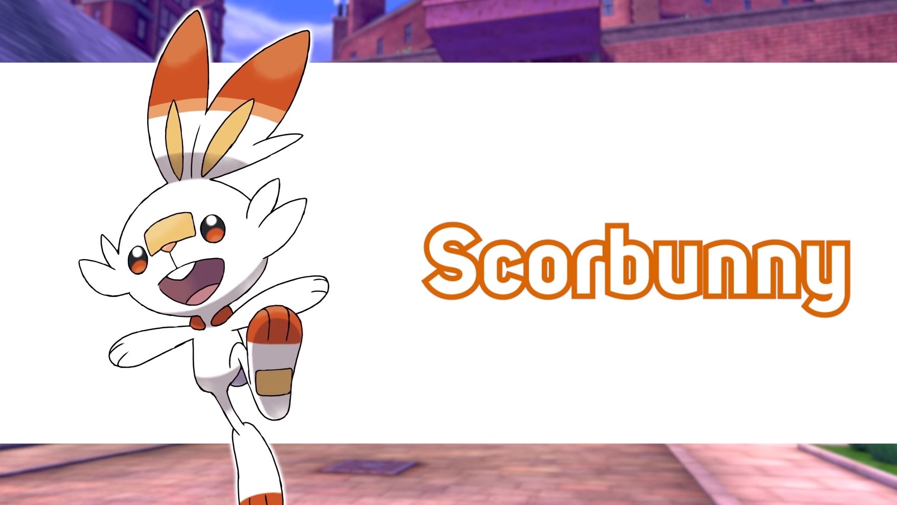 Pokemon Sword and Shield fire starter Scorbunny