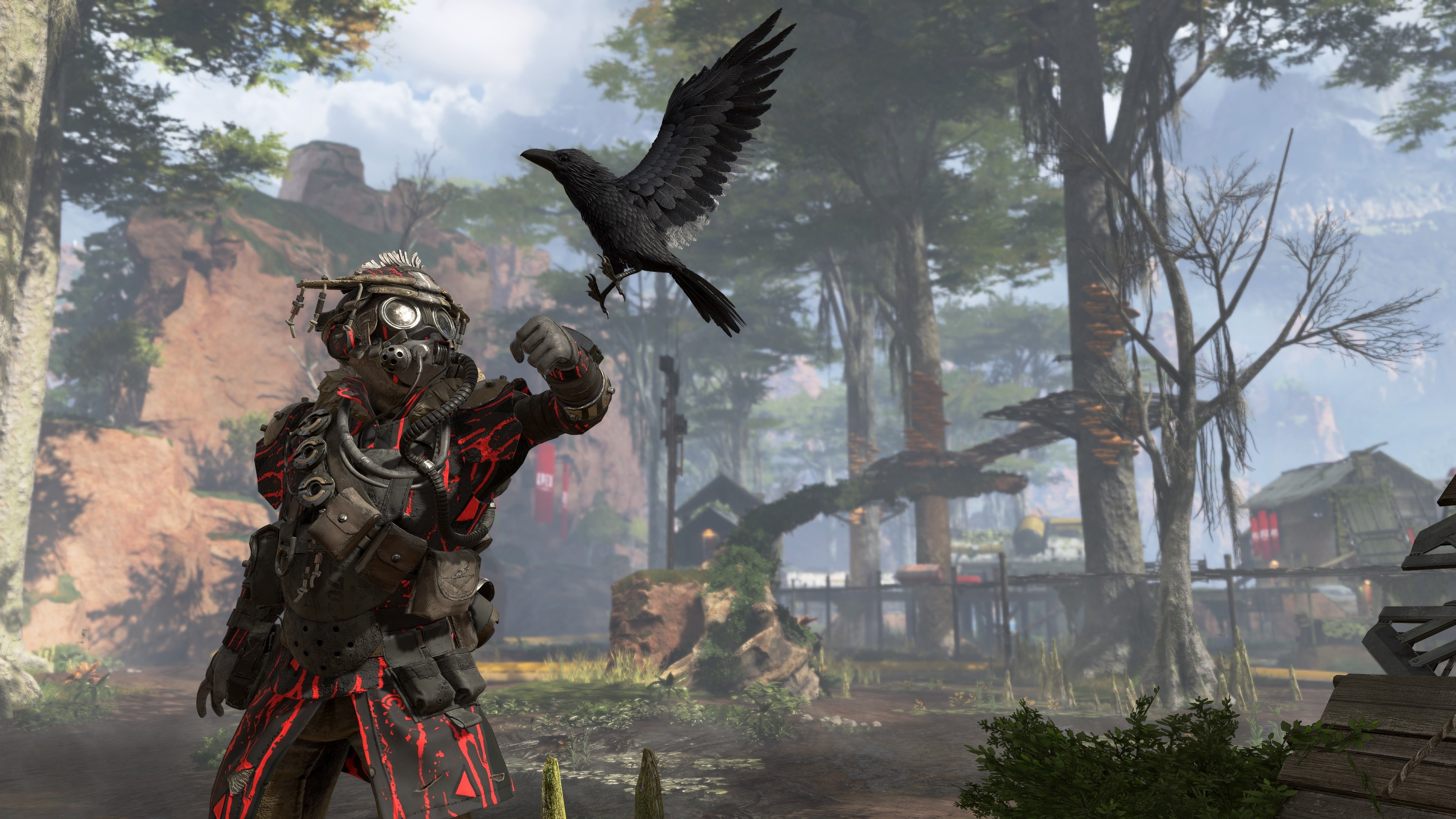 Apex Legends has no single player options available, with the primary game mode being three-man squads.