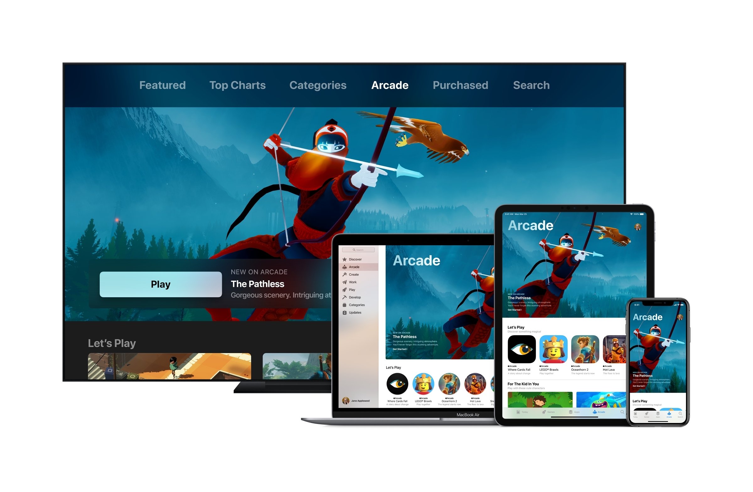 Apple Arcade is scheduled to launch in the Fall of 2019 and will offer over 100 different titles for gamers to enjoy. © Apple