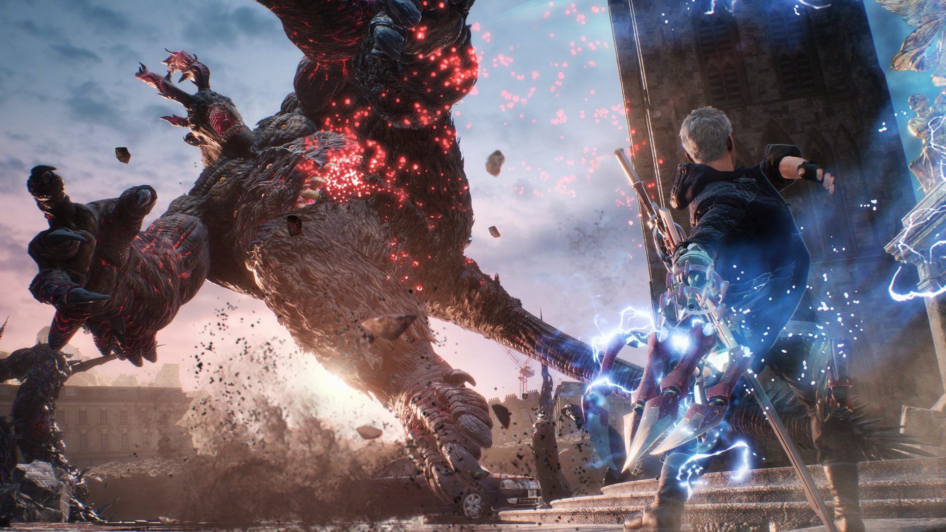 Each playable character in Devil May Cry 5 has a combat style all their own, which makes for a diverse combat experience.