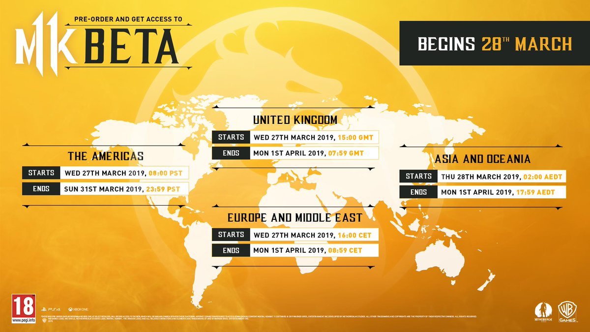 How to access the closed beta for Mortal Kombat 11