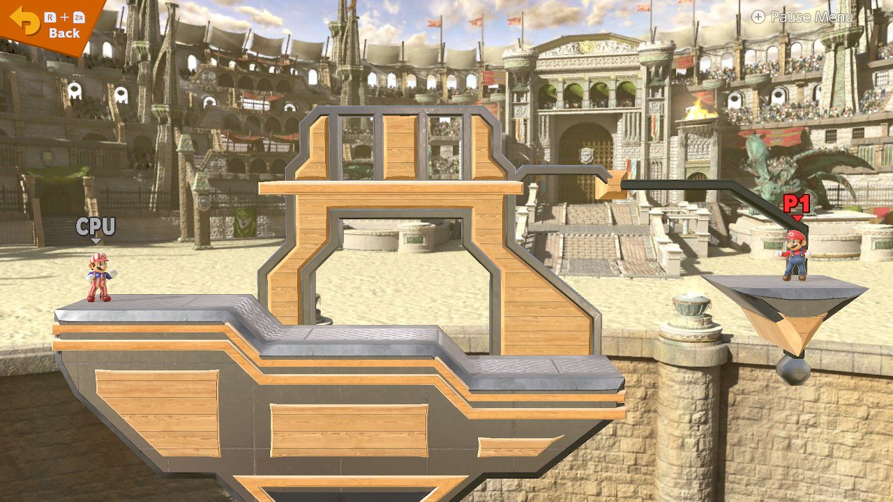 super smash bros 4 stage ideas