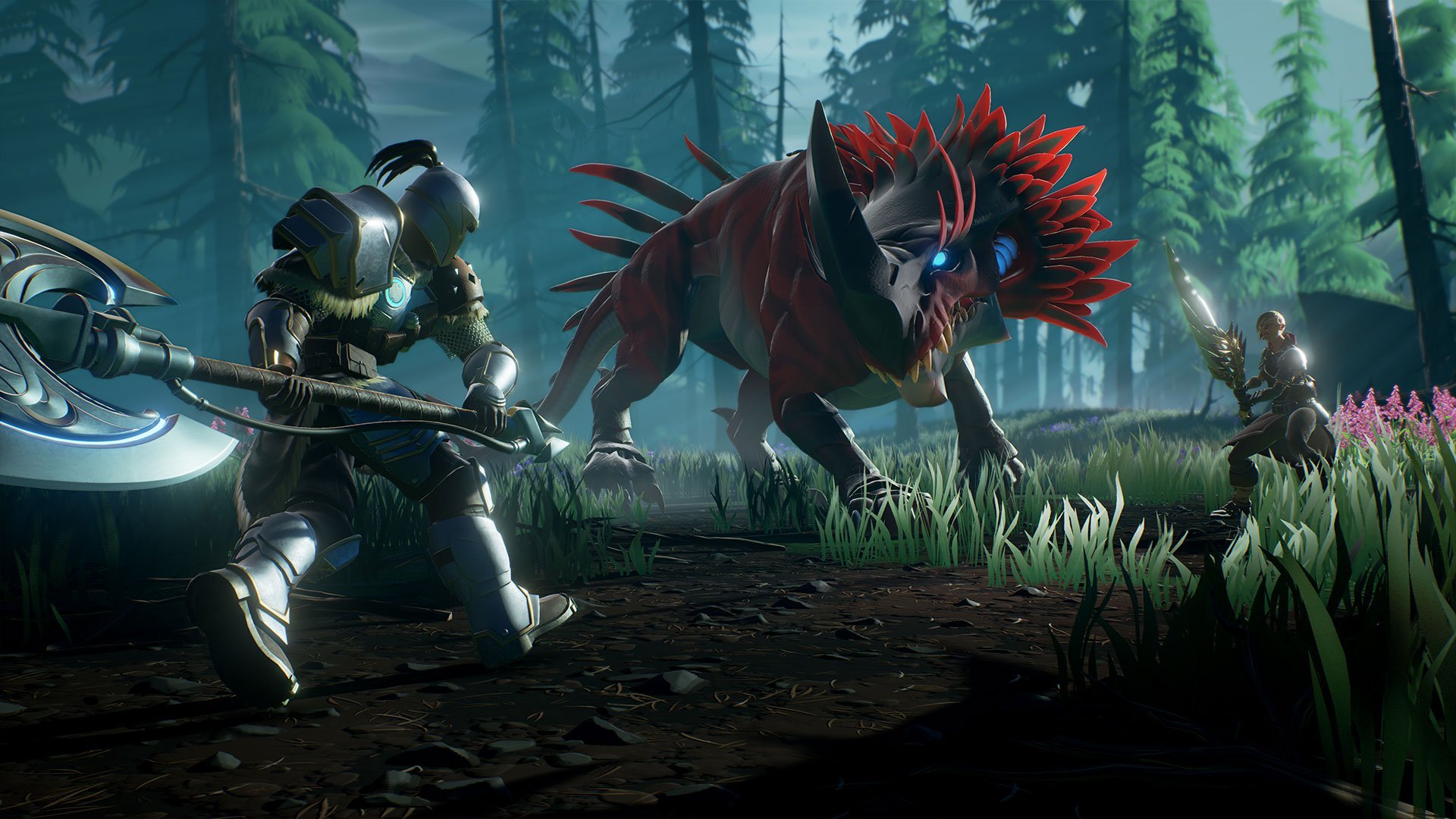 You can't view a health bar when fighting a Behemoth in Dauntless. Instead, you'll need to rely on your knowledge of the Behemoth and its elemental weaknesses.