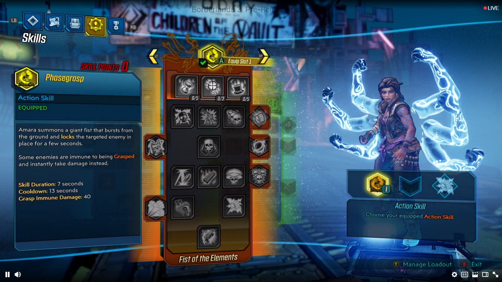 Borderlands 3 skill trees