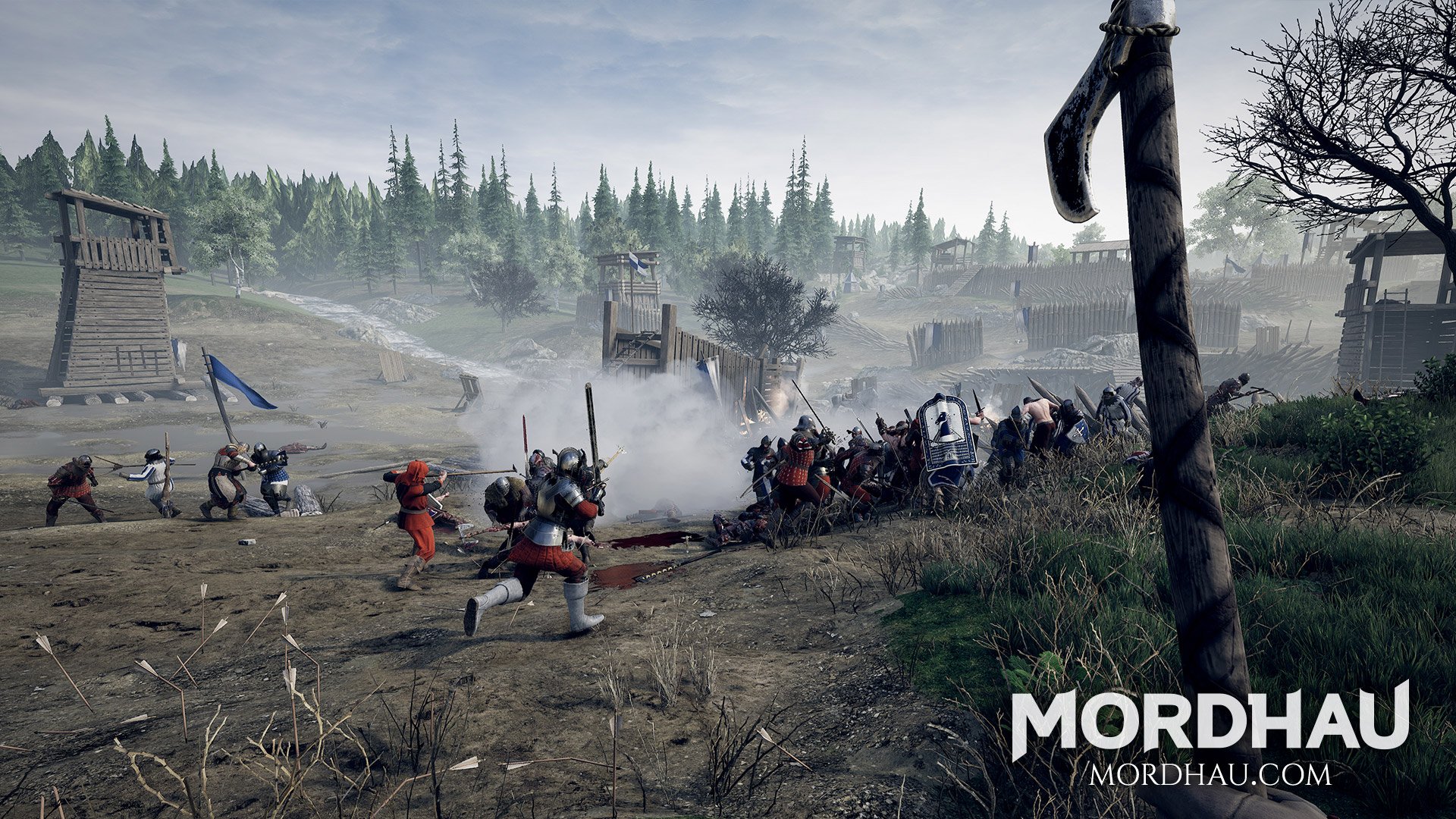 In Mordhau, there are no single-player options aside from playing offline with bots. Triternion has no future plans to add a single-player campaign to Mordhau.