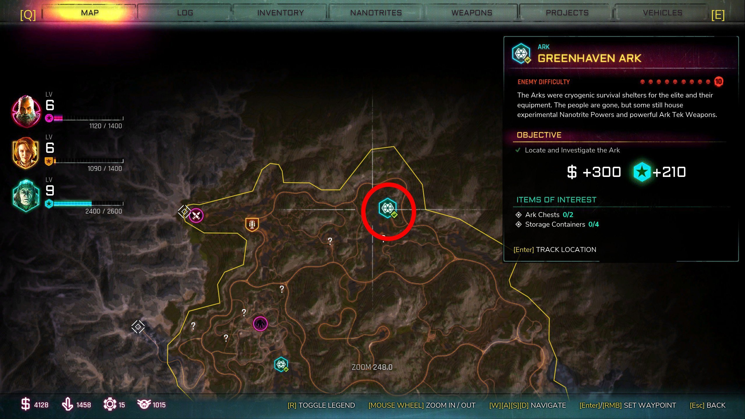 Greenhaven Ark location - All Arks in Rage 2