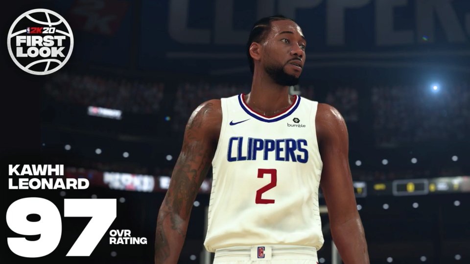 Biggest winners and loser NBA 2K20 ratings - Kawhi Leonard