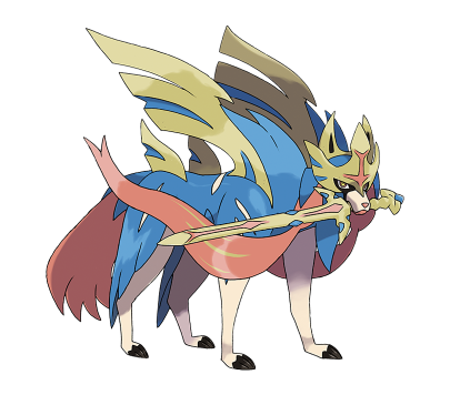 Pokemon Sword and Shield Zacian