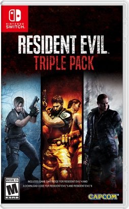 Resident Evil 5 and 6 Switch release date triple pack