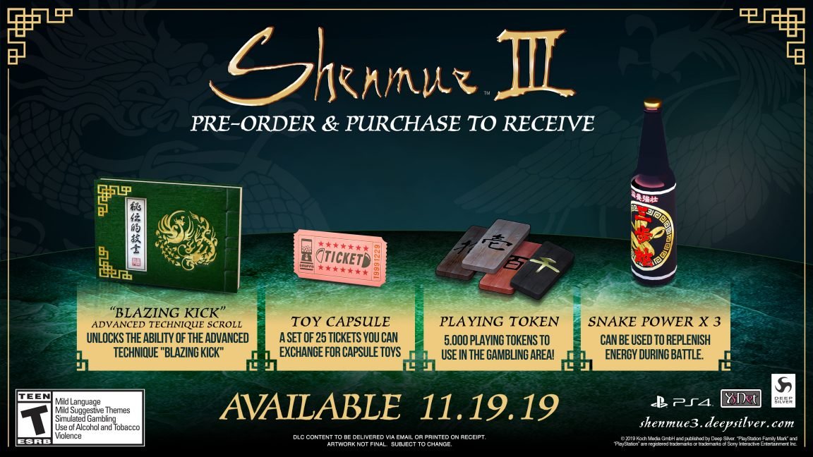 Shenmue-3-pre-order-bonuses