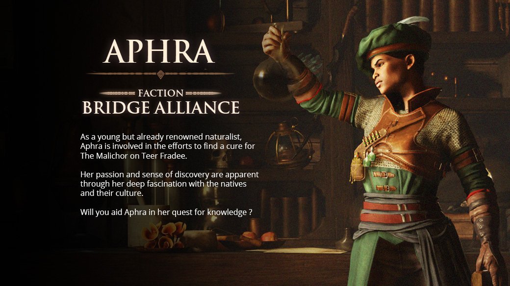 Aphra location Greedfall Companions