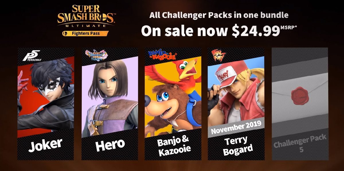 Terry Bogard release date for Smash Ultimate