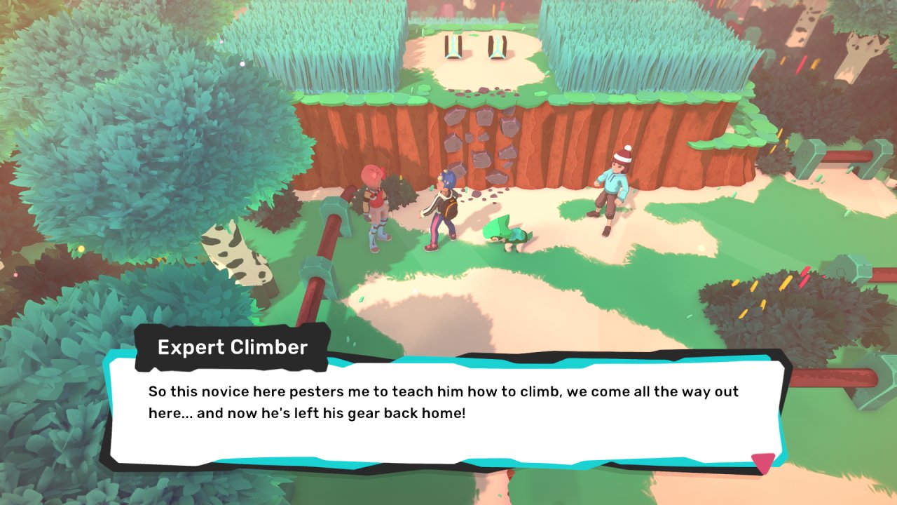 Can you climb in Temtem - how to get climbing gear