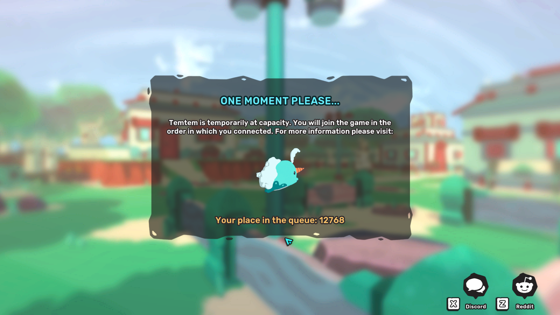 temtem server troubles at capacity