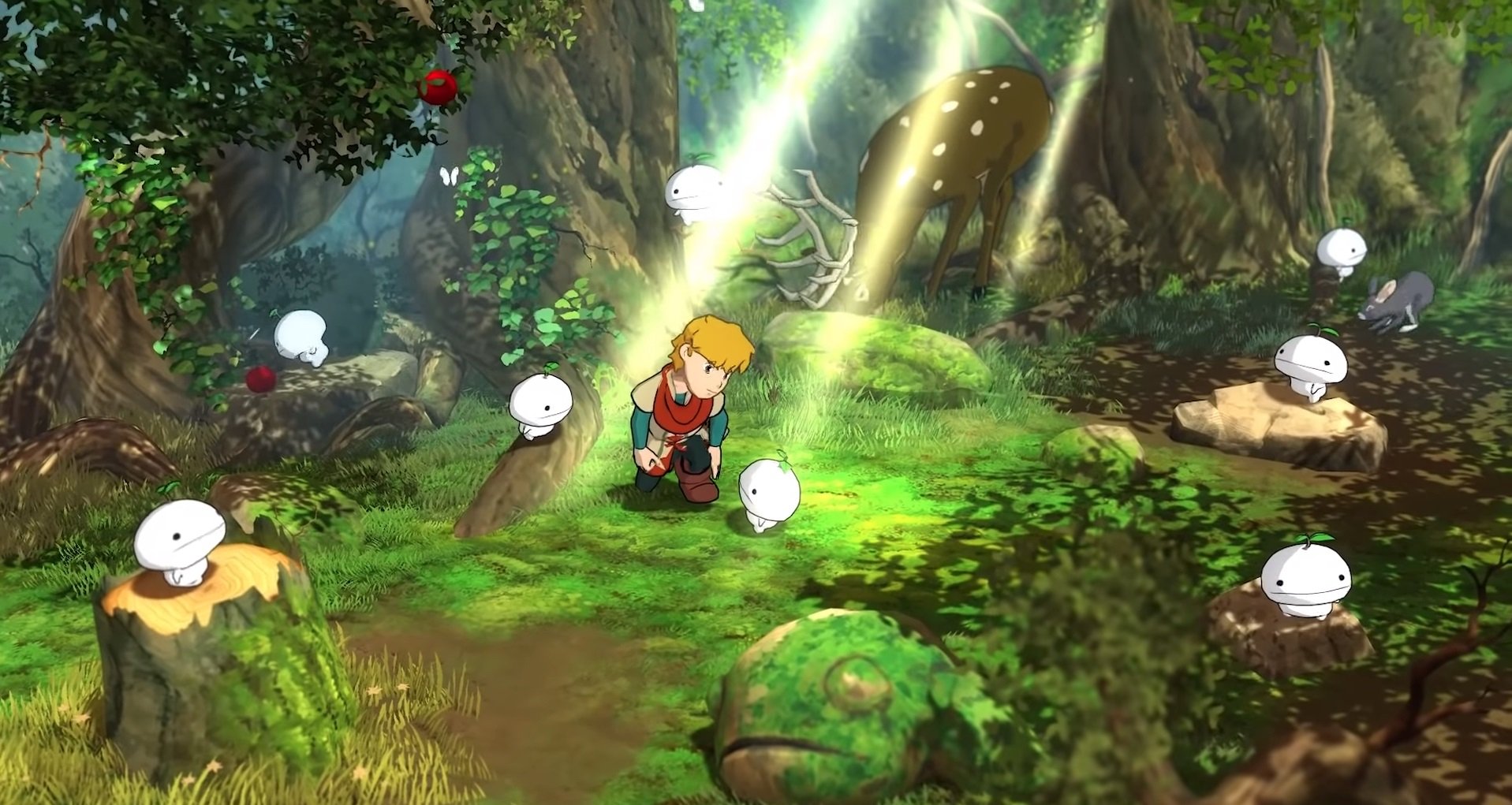 Baldo has a Studio Ghibli vibe mixed with a bit of Legend of Zelda style gameplay. 